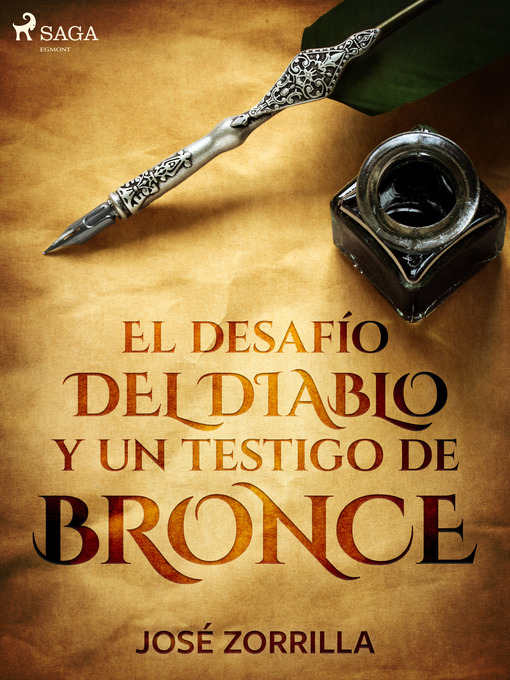 Title details for El desafío del diablo y un testigo de bronce by José Zorrilla - Wait list